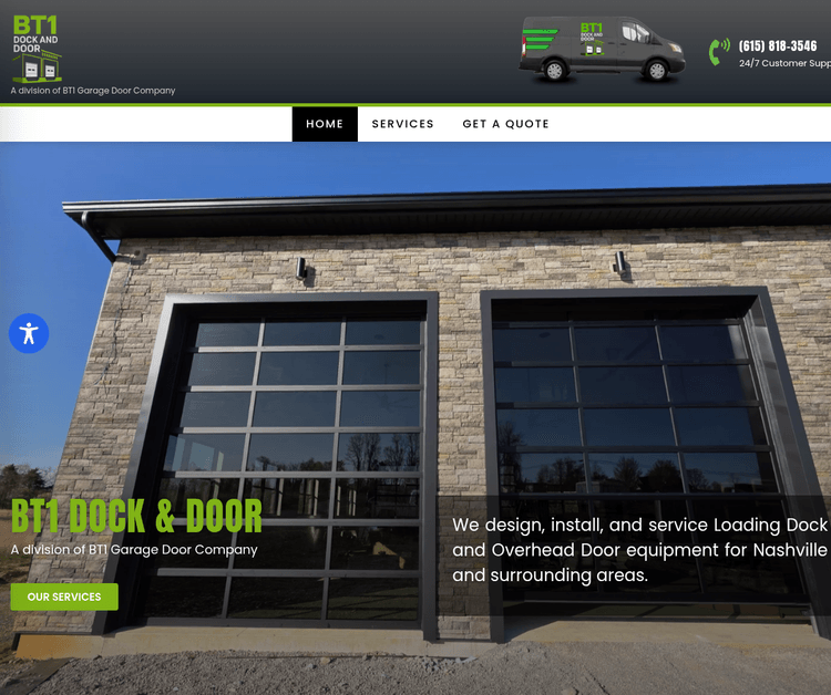 BT1 Dock and Door