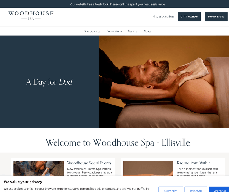 Woodhouse Spa - Ellisville