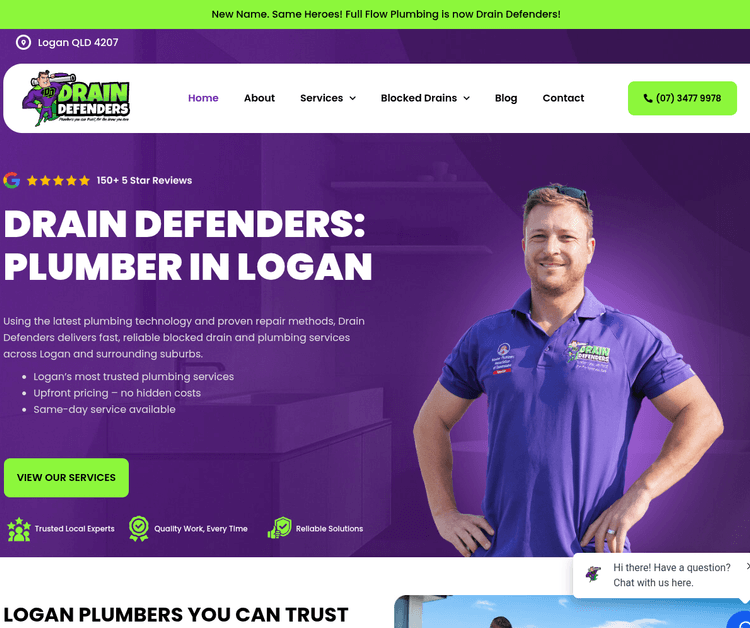 Drain Defenders – Your Trusted Plumbing Partner in Logan