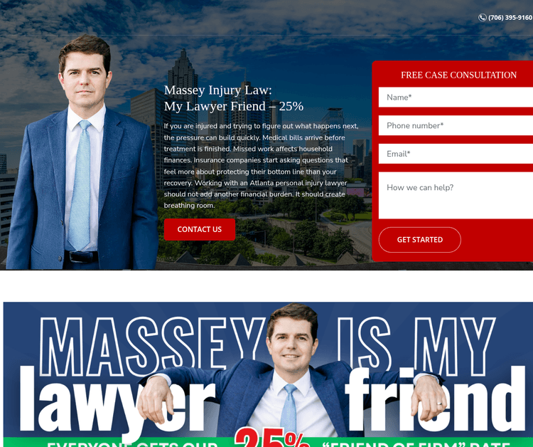 Massey Injury Law: My Lawyer Friend - 25%