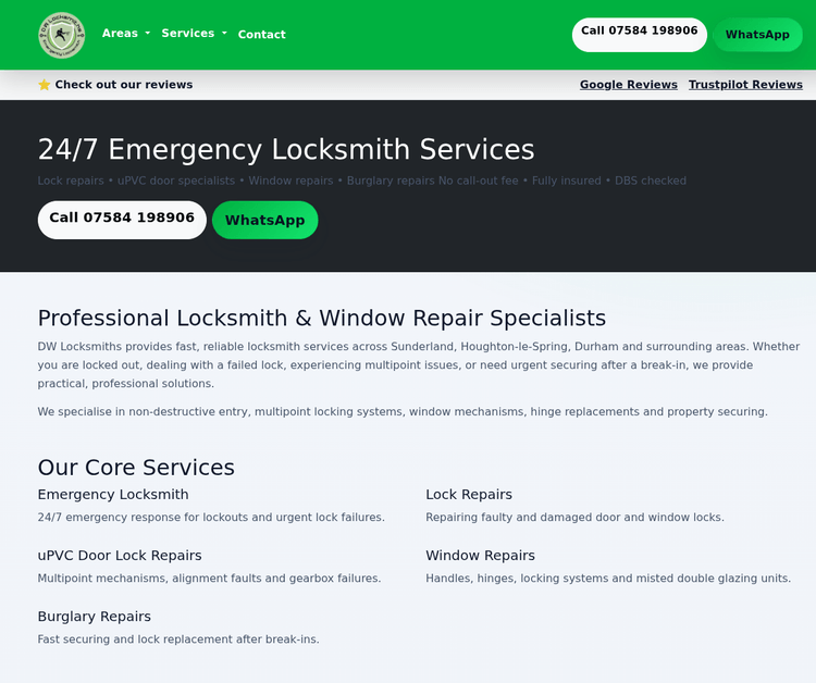 DW Locksmiths