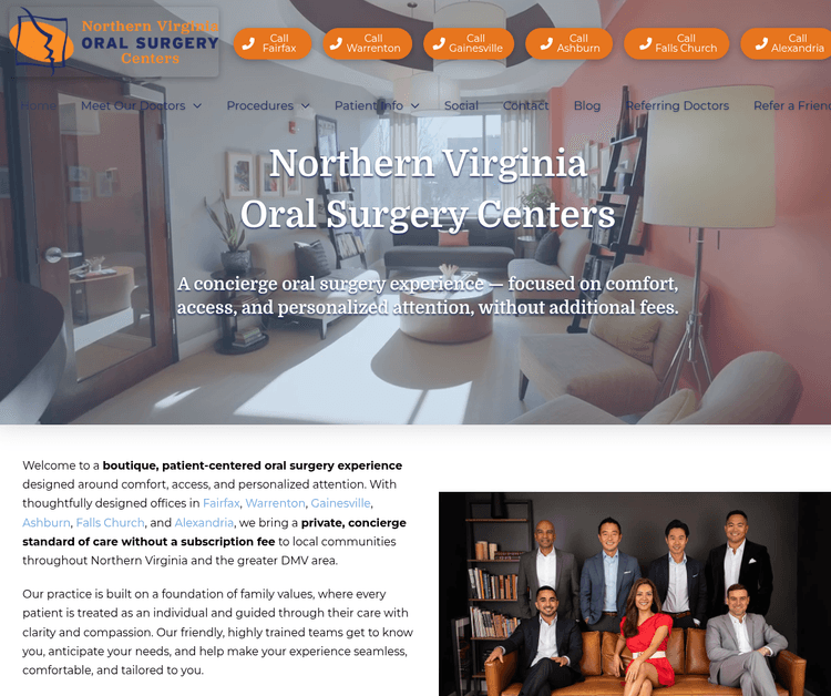 Northern Virginia Oral Surgery Centers - Warrenton Office