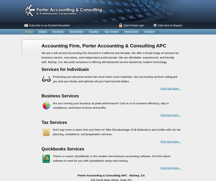 Porter Accounting and Consulting APC