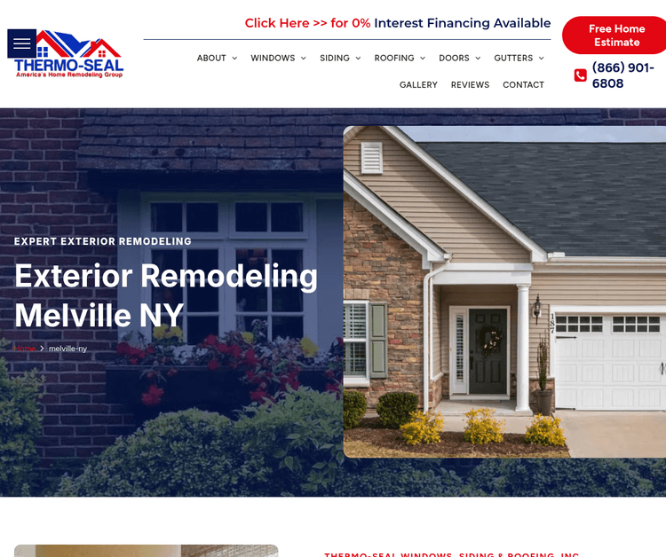 Thermo-Seal Windows, Siding And Roofing