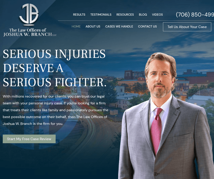 The Law Offices of Joshua W. Branch Injury and Accident Lawyers