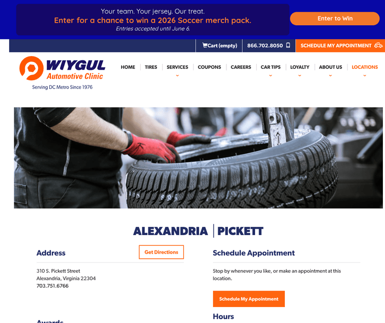 Wiygul Automotive Clinic of Alexandria, VA | Pickett Street