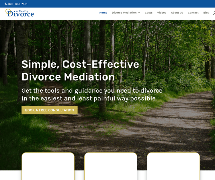 Simple, Cost-Effective Divorce Mediation