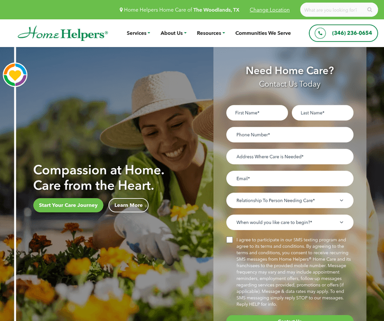 Home Helpers Home Care Of The Woodlands, TX