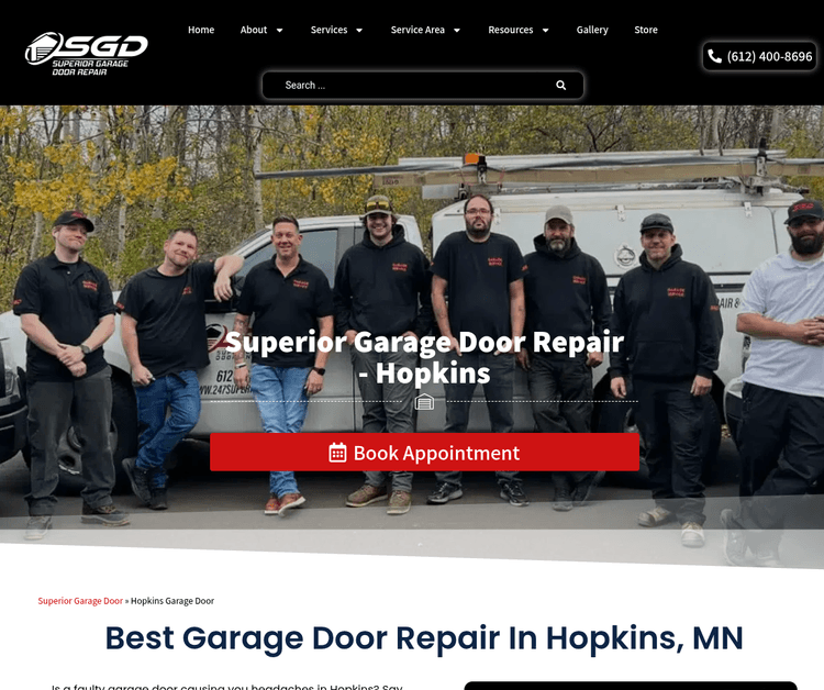 Superior Garage Door Repair - Hopkins