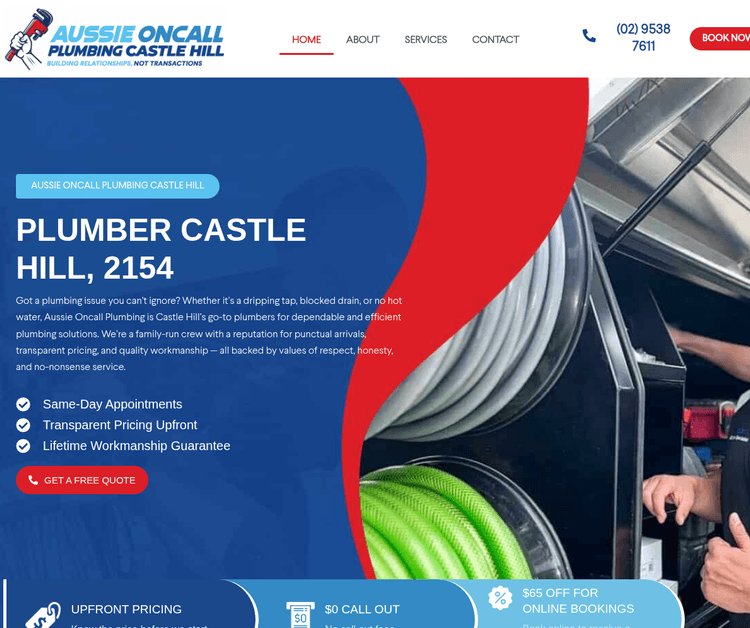 Aussie Oncall Plumbing Castle Hill