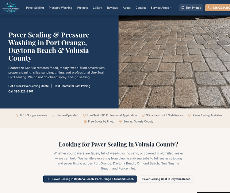 Seabreeze Sparkle Pressure Washing