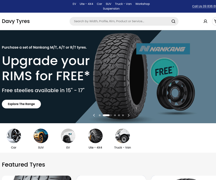 Davy Tyres & Accessories