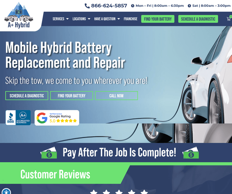 A+ Hybrid Batteries