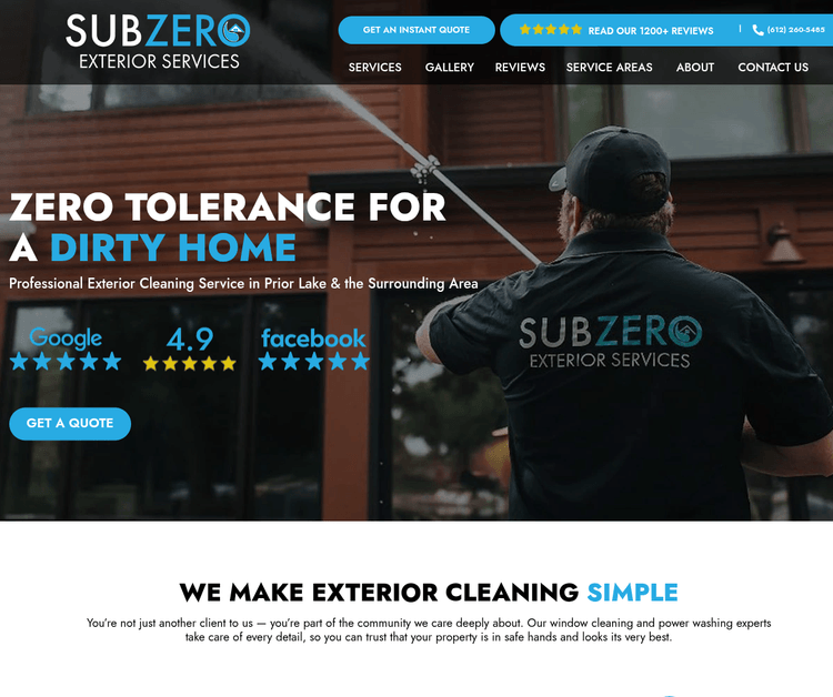 Subzero Window Cleaners