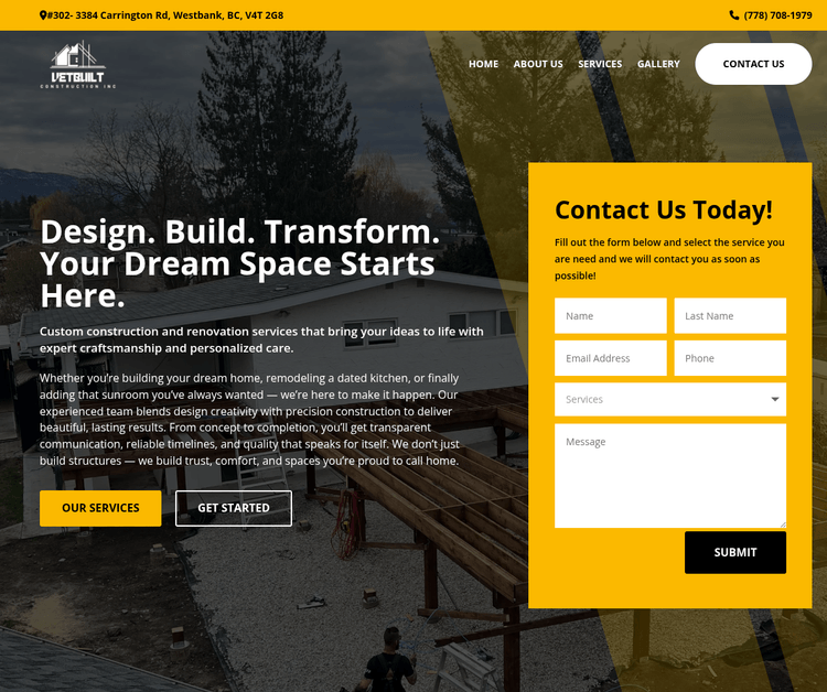 Vetbuilt Construction Inc.