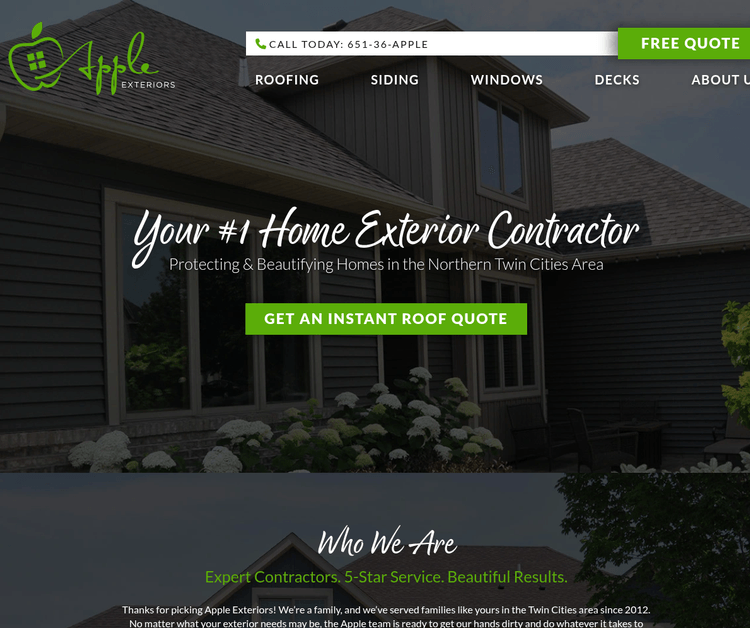 Apple Exteriors & Remodeling
