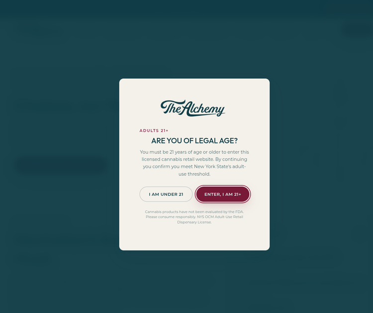 The Alchemy Chelsea – Licensed Cannabis Dispensary & Free Delivery