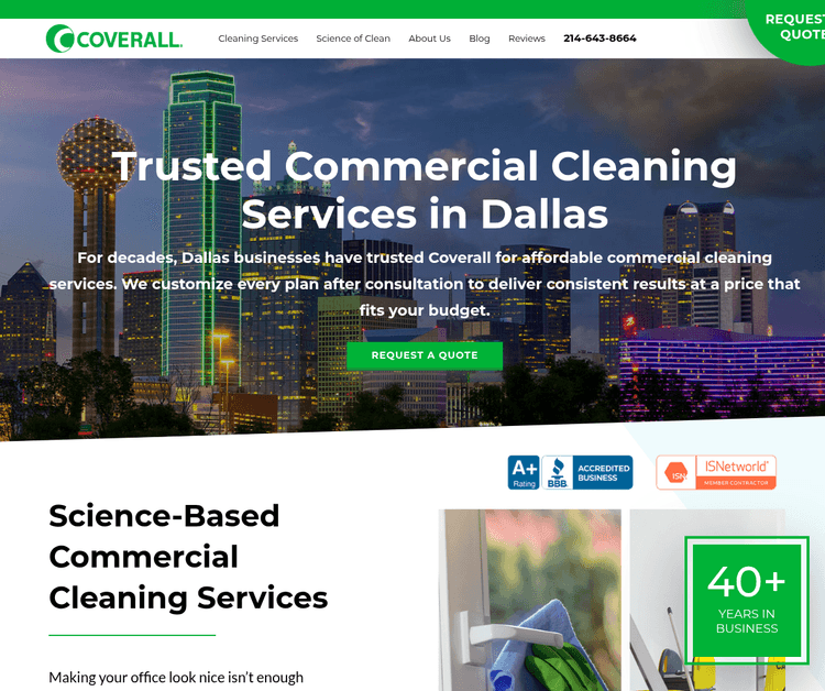 Coverall of Dallas/Forth Worth