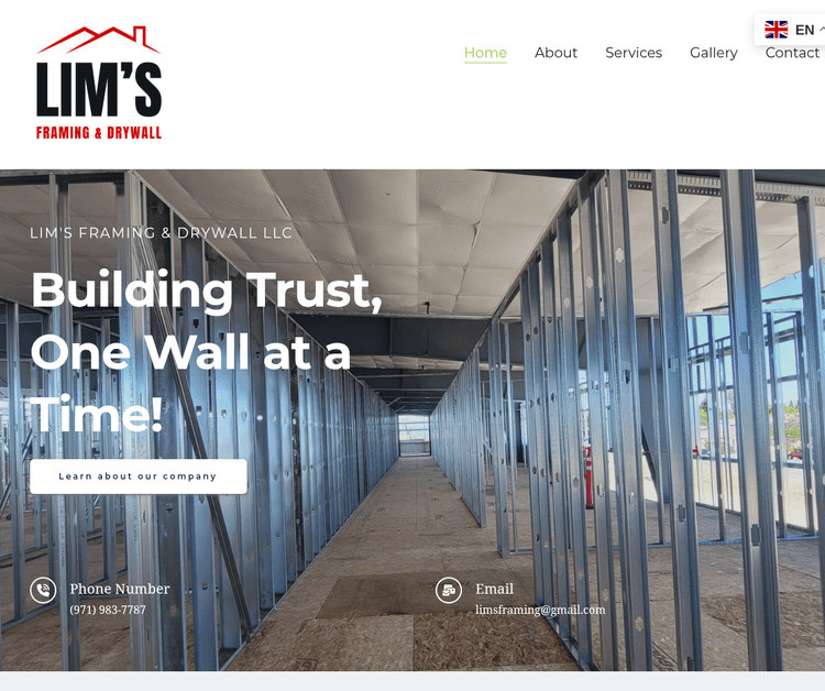 Lim's Framing and Drywall LLC