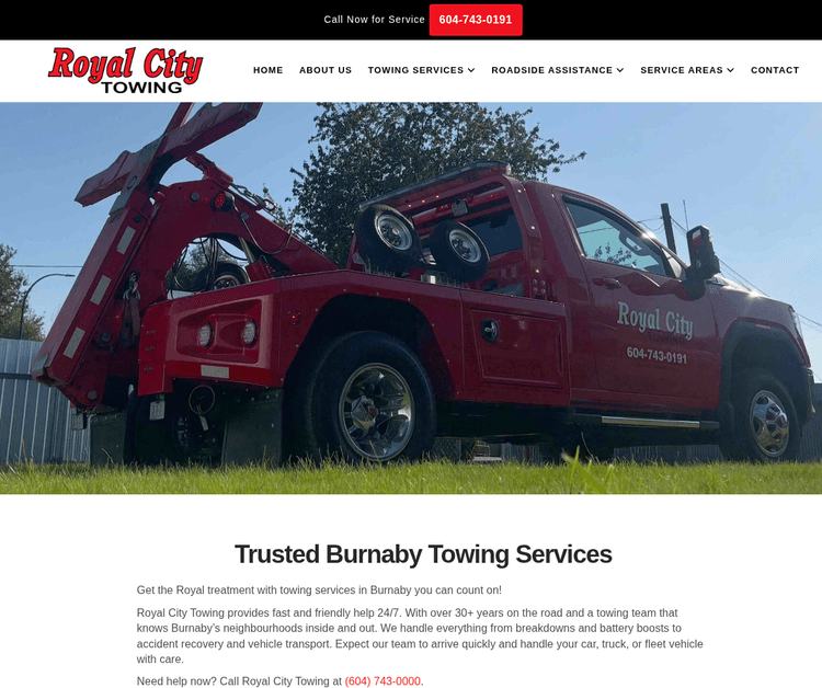 Royal City Towing & Storage Burnaby