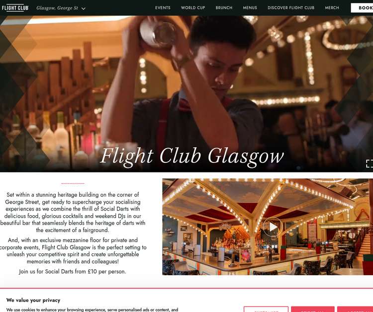 Flight Club Glasgow