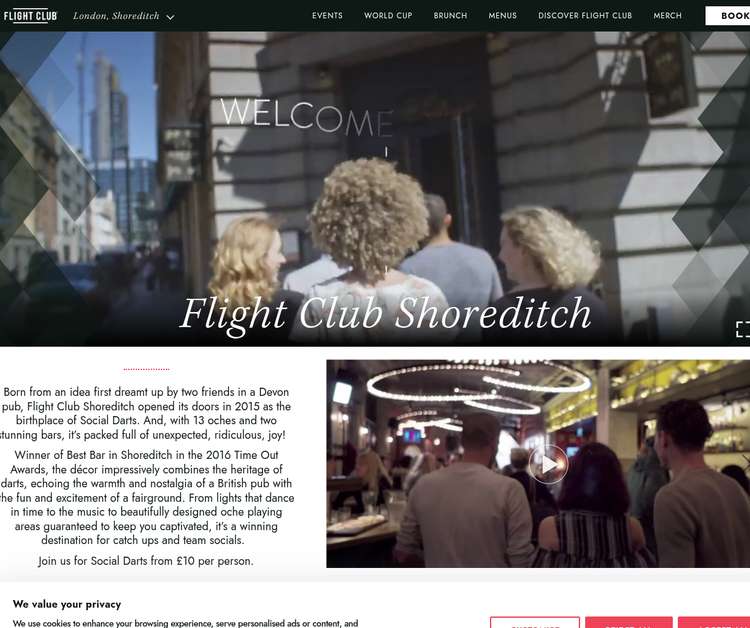 Flight Club Shoreditch