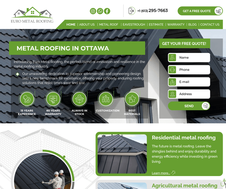 Euro Metal Roofing