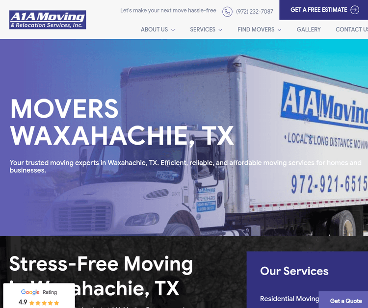 A1A Moving & Relocation Services