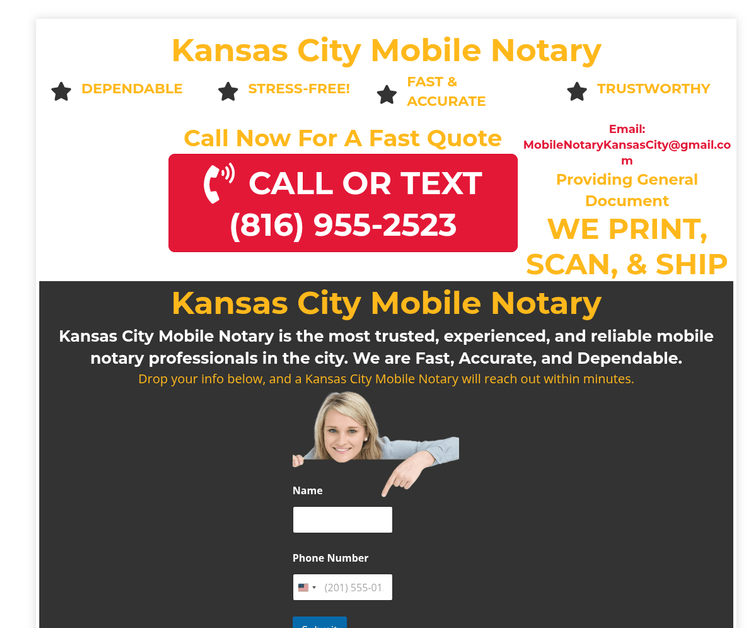Kansas City Mobile Notary