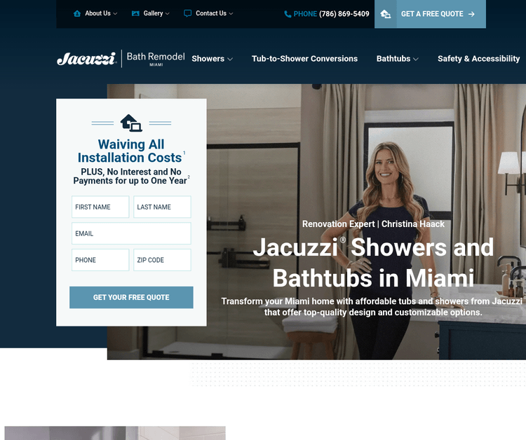 Jacuzzi Bath Remodel of Miami