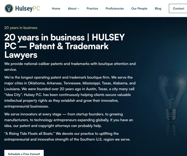 HULSEY PC – Patents & Trademarks