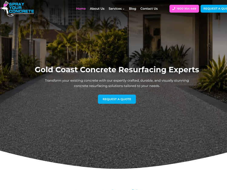 Spray Your Concrete
