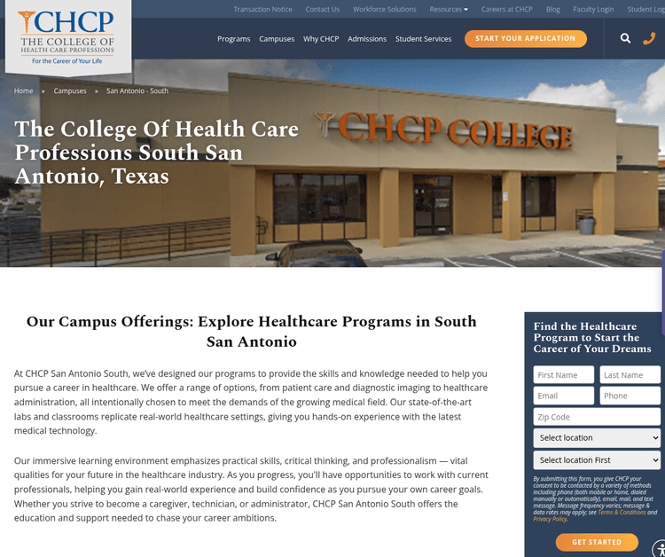 The College of Health Care Professions