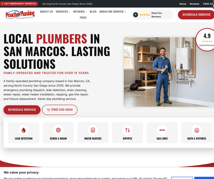 Proactive Plumbing, Inc.
