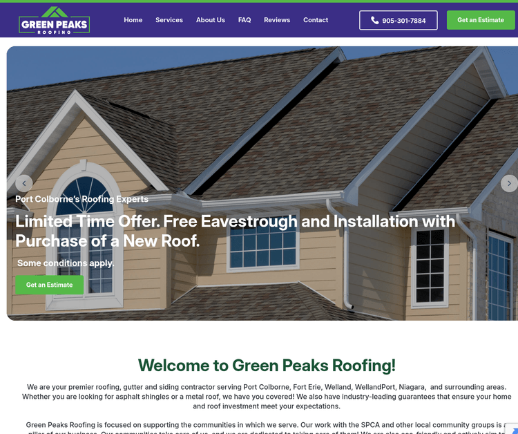 Green Peaks Roofing (Port Colborne)