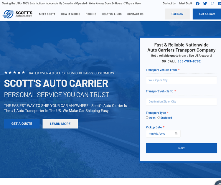 Scott's Auto Carrier