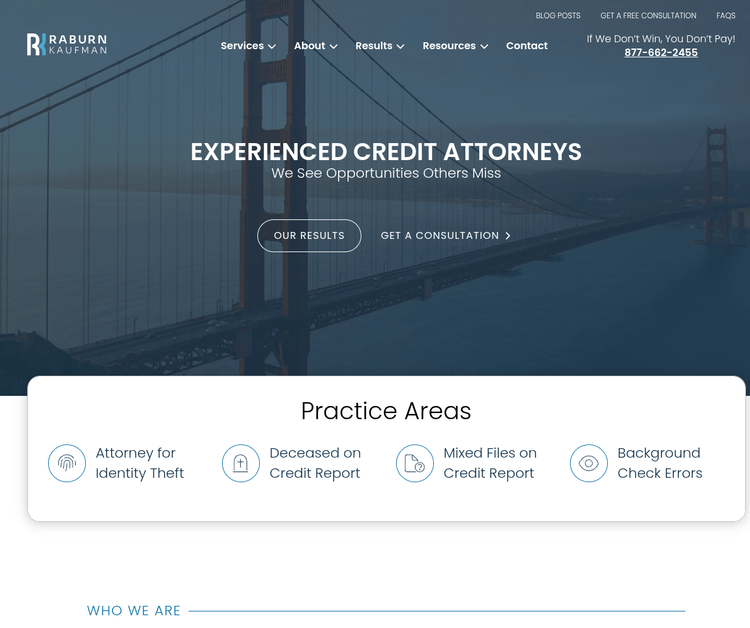 Experienced Credit Attorneys