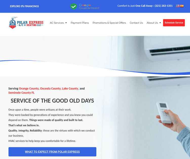 Polar Express Air Conditioning & Heating