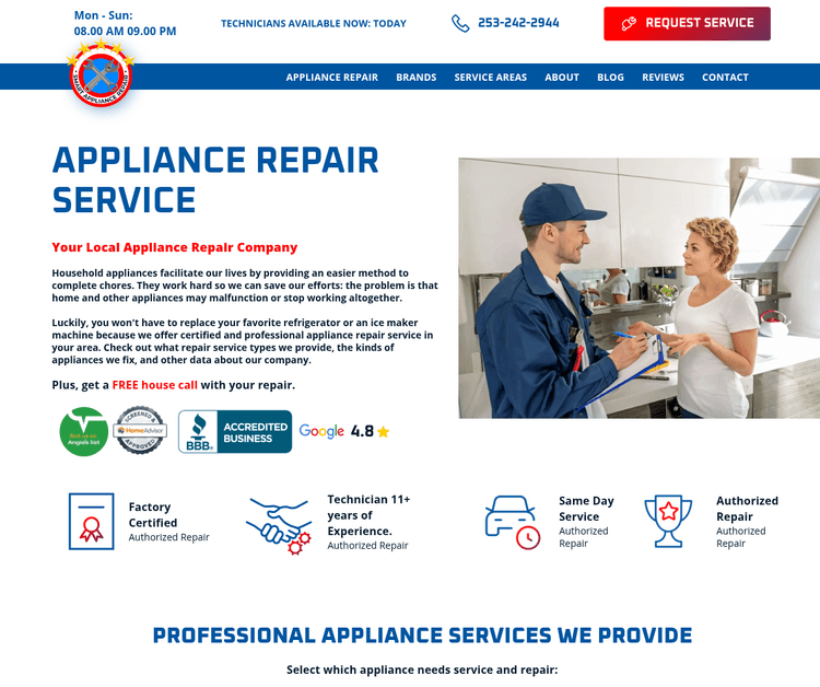 Smart Appliance Repair service llc