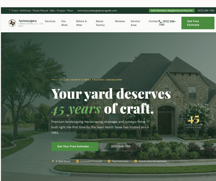 Aeroscape Landscaping LLC