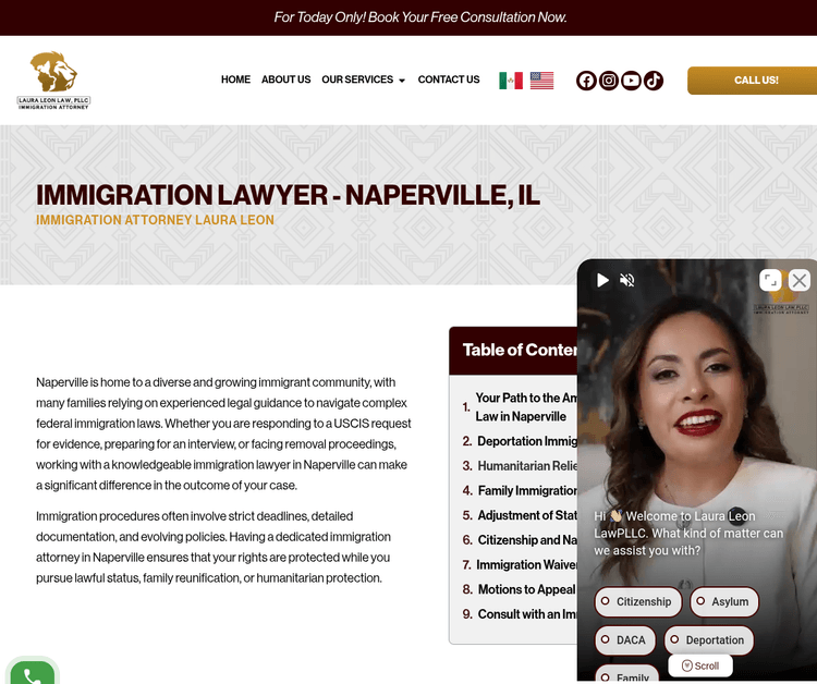 Immigration Lawyer Naperville, IL