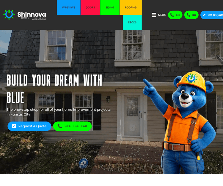 Shinnova Home Kansas City - Windows, Siding, Decks