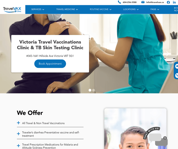 TravelVAX Victoria - Travel Vaccination Clinic & TB Testing