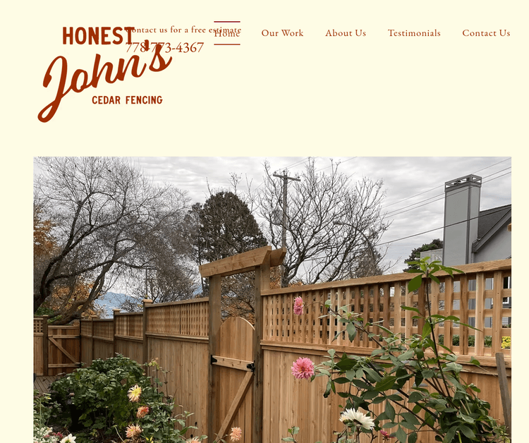 Honest John’s Cedar Fencing