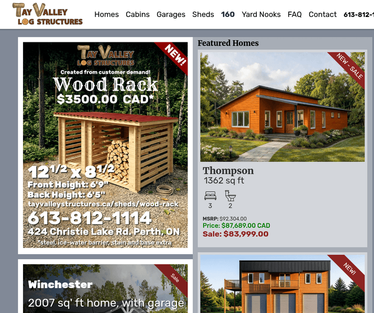 Tay Valley Log Structures