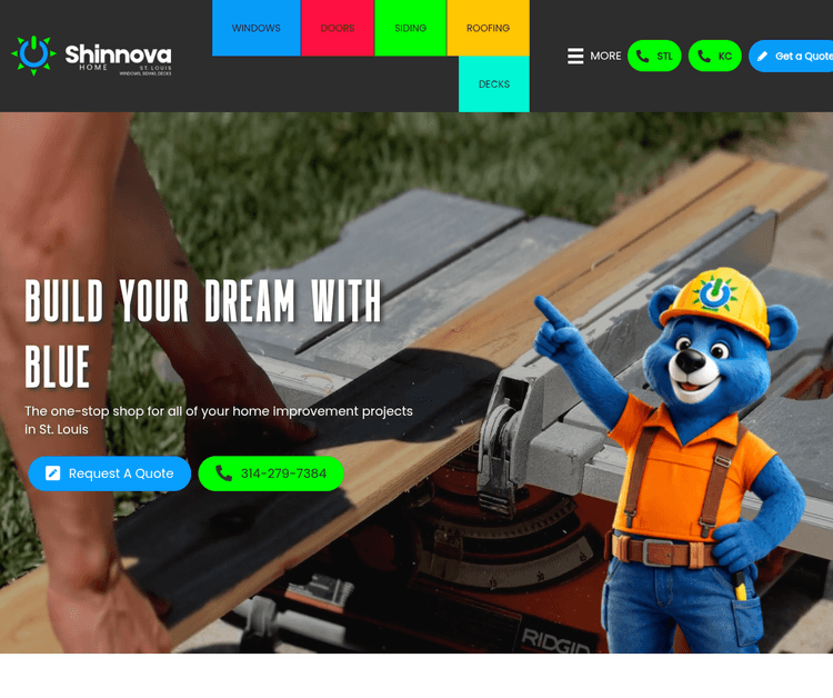Shinnova Home St. Louis - Windows, Siding, Decks