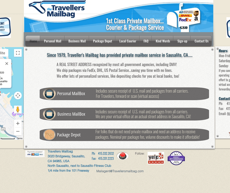 The Travellers Mailbag