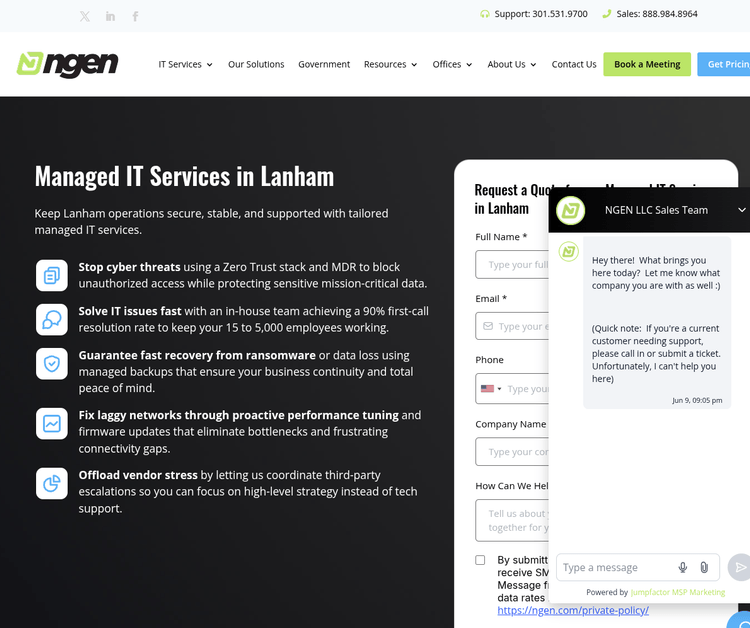 NGEN LLC - Managed IT & Cybersecurity Company in Lanham, MD