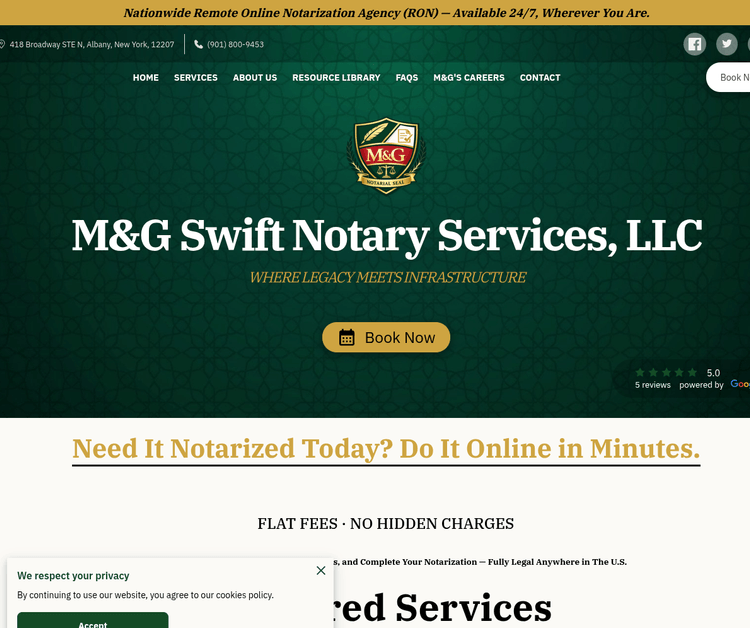 M&G Swift Notary Services LLC