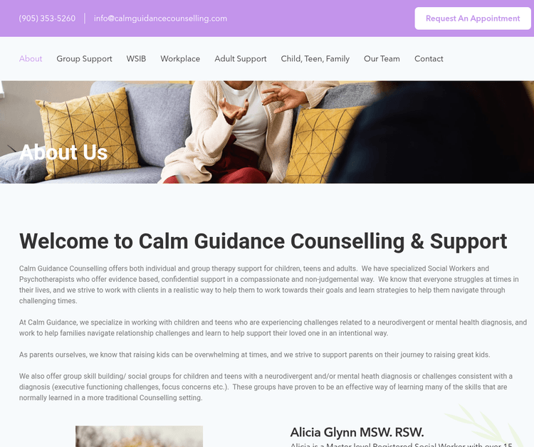 Calm Guidance Counselling and Support